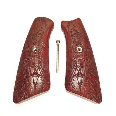 Rosewood Grim Reaper Ruger GP100 Grip Inserts X