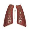Rosewood Grim Reaper Ruger GP100 Grip Inserts X view 1