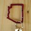 Arizona Carabiner Red by Thirty7 Lightweight Aluminum Golf Towel Clip Keychain Key Chain Sun Devils Wildcats Cardinals Diamondbacks Suns Coyotes  view 3