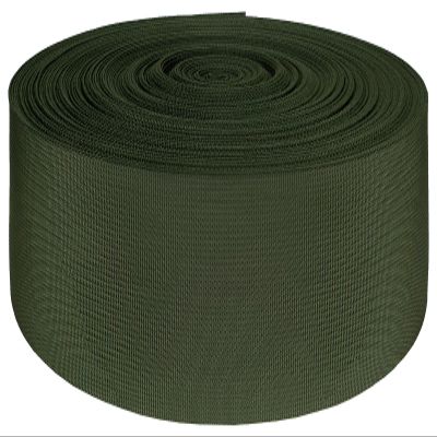 3 1/2 Inch Berry Compliant Camo Green Lite Weight Nylon Webbing Closeout (50 Yards)