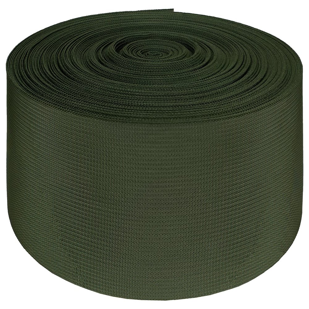 3 1/2 Inch Berry Compliant Camo Green Lite Weight Nylon Webbing Closeout (50 Yards)