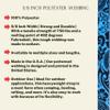 Country Brook Design - Blue Polynesian Polyester Webbing (5/8 Inch, 20 Yards) view 4