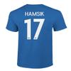 European Soccer 2020 Slovakia #17 Marek HAMSIK Jersey Style Unisex T-Shirt (Royal, 3X-Large) view 3