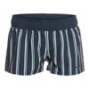 Roxy Girls' Same Time 2 inch Boardshort, Mood Indigo S at Down Stripe V, 8 view 1