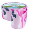 Country Brook Design - Pink and Grey Camo Polyester Webbing (1 1/2 Inch, 50 Yards) view 4