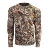 First Lite Men's Wick Quarter Zip - Ultralight Merino Wool Camo Hunting Baselayer - First Lite Specter - Small view 1