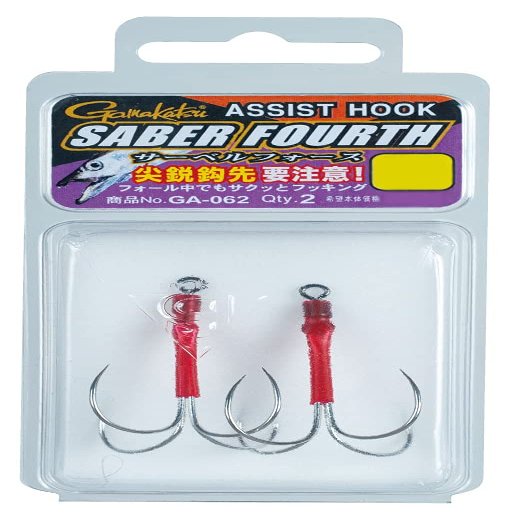 Gamakatsu GA062 Assist Hook, Saber Force, M
