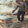 First Lite Men's Wick Quarter Zip - Ultralight Merino Wool Camo Hunting Baselayer - First Lite Specter - Medium view 2
