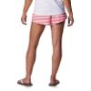 Columbia Women's Bogata Bay Stretch Printed Short, Coral Reef Brush Stripe, XX-Large view 2