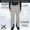 Arctix Men's Essential Snow Pants, Quiet Grey, 3X-Large view 3