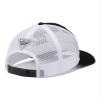 Columbia Unisex PFG Trucker Patch Snap Back, Black/Ga License Plate, One Size view 2