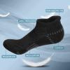Airacker Ankle Athletic Running Socks Cushioned Breathable Low Cut Sports Tab Socks for Men and Women (8 Pairs) view 3