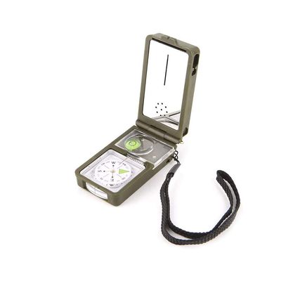 XIXIDIAN Compass Mirror Adjustable Declination - Compass Hiking Survival - Map Reading Compass Orienteering - Mirror Compass Hunting Fishing - Camping