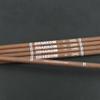 ZSHJGJR 31 Inch 6.2mm Archery Pure Carbon Hunting Arrow Shaft Tubes Spine 340 400 500 600 for DIY Hunting Arrows Bare Raw Shaft Recurve Bow Compound Bow Shooting 6/12/24pcs (24, Spine 340) view 2