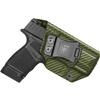 Amberide Springfield Hellcat IWB Holster,Kydex-Boltaron Inside Waistband Fit Springfield Armory Hellcat 9mm,Secure Retention,Quick Draw,030Adjustable Cant view 1