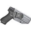 Amberide Glock 17/22 / 31 IWB Holster, Kydex-Boltaron Inside Waistband Holster for Glock 17, Glock 22 & Glock 31 Pistols, Gen 15, Secure Retention, 030 Adjustable Cant view 1