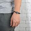 XIXIDIAN Titanium Steel Bracelet Rope Adventure Climbing Compass Ornaments Jewelry Outdoors Camping Hiking Wild Navigation (Color : Black) view 3