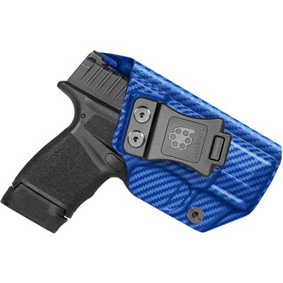Amberide Springfield Hellcat IWB Holster,Kydex-Boltaron Inside Waistband Fit Springfield Armory Hellcat 9mm,Secure Retention,Quick Draw,030Adjustable Cant