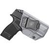 Amberide Springfield Hellcat IWB Holster,Kydex-Boltaron Inside Waistband Fit Springfield Armory Hellcat 9mm,Secure Retention,Quick Draw,030Adjustable Cant view 1