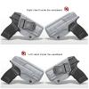 Amberide Springfield Hellcat IWB Holster,Kydex-Boltaron Inside Waistband Fit Springfield Armory Hellcat 9mm,Secure Retention,Quick Draw,030Adjustable Cant view 2