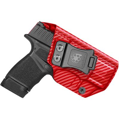 Amberide Springfield Hellcat IWB Holster,Kydex-Boltaron Inside Waistband Fit Springfield Armory Hellcat 9mm,Secure Retention,Quick Draw,030Adjustable Cant