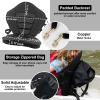 HLOGREE 2Pack Kayak Deluxe Padded Seat with Storage Bag, Comfortable High Back Boat Seat for Kayak, Ocean, Sup view 2