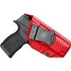 Amberide Sig P365XL IWB Holster,Kydex-Boltaron Inside Waistband Fit Sig P365 XL 9mm Pistol,Low-Print Slim Design,Smooth Quick-Draw Retention,Full Trigger Coverage,030 Cant Adjustment view 1