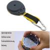 XIXIDIAN Orienteering Compass,Multifunctional Outdoor Barometer, 4-in-1 Compass Altimeter Barometer Compass Thermometer for Carabiner Camping Hiking view 4