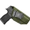 Amberide Sig P365XL IWB Holster,Kydex-Boltaron Inside Waistband Fit Sig P365 XL 9mm Pistol,Low-Print Slim Design,Smooth Quick-Draw Retention,Full Trigger Coverage,030 Cant Adjustment view 1