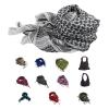 Bluelanss Desert Shemagh Scarf - Stylish Versatile Fashion Scarf for Men & Women - Plaid Military Shemagh Tactical/Desert Keffiyeh Scarf Wrap Pink view 4