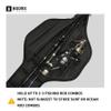 Booms Fishing PB4 4.4ft~5ft Fishing Rod and Reel Case, Portable Folded Fishing Pole Case, 0.6ft/8" Extended Design Fishing Spinning Rod Bag, Store Up to 2~3 Fishing Rods and Reels, 52"~60" view 3