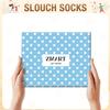 Zmart Blue Slouch Socks Women - Scrunch Slouchy Blue Tube Knee High Socks, Teens Christmas Gifts view 2