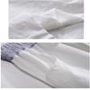 Snoly Women's Summer Casual Pants High Waist Wide Leg Full Length Sweatpants (White, X-Small) view 4