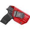 Amberide Springfield Hellcat IWB Holster,Kydex-Boltaron Inside Waistband Fit Springfield Armory Hellcat 9mm,Secure Retention,Quick Draw,030Adjustable Cant view 1