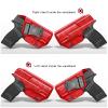 Amberide Springfield Hellcat IWB Holster,Kydex-Boltaron Inside Waistband Fit Springfield Armory Hellcat 9mm,Secure Retention,Quick Draw,030Adjustable Cant view 2