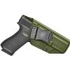 Amberide Glock 17/22 / 31 IWB Holster, Kydex-Boltaron Inside Waistband Holster for Glock 17, Glock 22 & Glock 31 Pistols, Gen 15, Secure Retention, 030 Adjustable Cant view 1