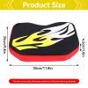 Thicken Boating Seat Cushions, Comfort Seat Cushion Pad, Kayak Seat Cushion with Sucker for Kayak Canoe Fishing Boat, Fishing Seat Pad for Outdoor Camping( Red) view 3