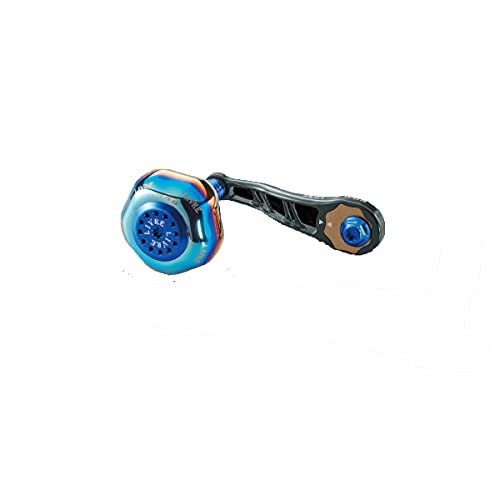 Livre 10438 BJ 75-83PT Shimano M7 Right Gun Meta Plate + Blue