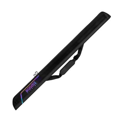 Booms Fishing PB3 6.3ft~7ft Expandable Fishing Rod Carry Case (Rod-Only, No Reel Space) Portable Foldable Rod Bag with Padded Protection & Two-Way Zippers, Store Up to 2~3 Fishing Poles