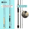 Booms Fishing PB3 6.3ft~7ft Expandable Fishing Rod Carry Case (Rod-Only, No Reel Space)  Portable Foldable Rod Bag with Padded Protection & Two-Way Zippers, Store Up to 2~3 Fishing Poles view 4