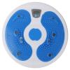 Calorie Count Waist Twister Plate, Electronic Fitness Waist Twister Plate Equipment Magnet Massage Waist Twister Plate (White Blue) view 1