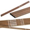 ZSHJGJR 31 Inch 6.2mm Archery Pure Carbon Hunting Arrow Shaft Tubes Spine 340 400 500 600 for DIY Hunting Arrows Bare Raw Shaft Recurve Bow Compound Bow Shooting 6/12/24pcs (24, Spine 600) view 1