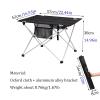 Camping Table Chairs Portable Outdoor Folding Table and Chair Set, Lightweight Camping Picnic Table, Easy to Carry (Size : 57x42x38cm) view 3