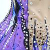LIUHUO Rhythmic Gymnastics Leotards Girls Purple Artistic Belly Unitards Women view 4