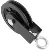 3 Pack 3.54 in/90 mm Pulley System Cable Pulley Silent Bearing Traction Wheel, Heavy Duty Nylon Gym Cable Pulley with U-Shaped Fixed Bracket, 360 Degree Rotation Traction Wheel view 4