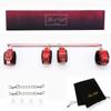 EXREIZST 2 Rose Gold bar with 4 red Straps Set kit view 1