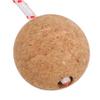 AB Tools 52mm Floating Cork Twin Ball Keyring Key Float Boat Fishing Sailing Buoyant Ring view 3