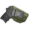 Amberide Bodyguard 380 IWB Holster, Kydex-Boltaron Inside Waistband Holster for S&W Bodyguard 380 .380 Auto Pistol (Non-Laser Model), Secure Retention, 030 Adjustable Cant view 1