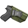 Amberide Glock 42 IWB Holster,Kydex-Boltaron Inside Waistband Fit Glock 42 .380,Secure Retention,Quick Draw,030 Cant view 1