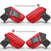 Amberide Ruger LCP .380 IWB Holster,Kydex-Boltaron Inside Waistband Fit Original Ruger LCP .380 Auto,Secure Retention,Quick Draw,030 Cant view 2
